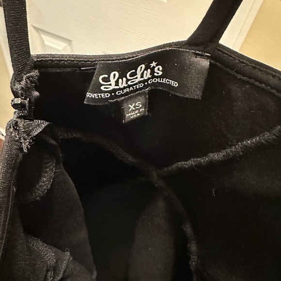 Lulu’s Black Dress. Worn once. - Picture 3 of 4